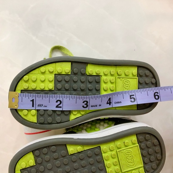 Lego Boys High Top Lace Up Sneakers Runners Size 6 Child’s Athletic Shoes - Picture 11 of 11